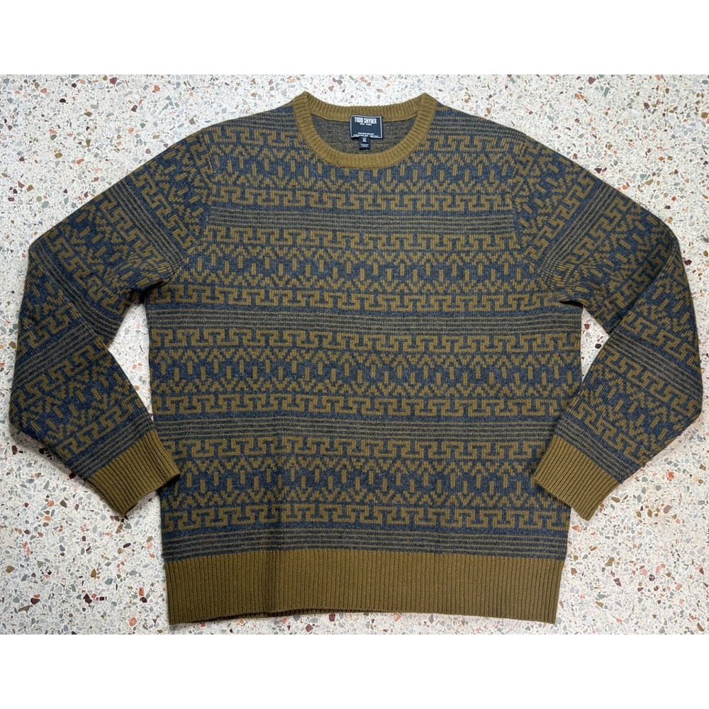 Todd Snyder Men's 100% Lambs Wool Long Sleeve Sweater Size XL